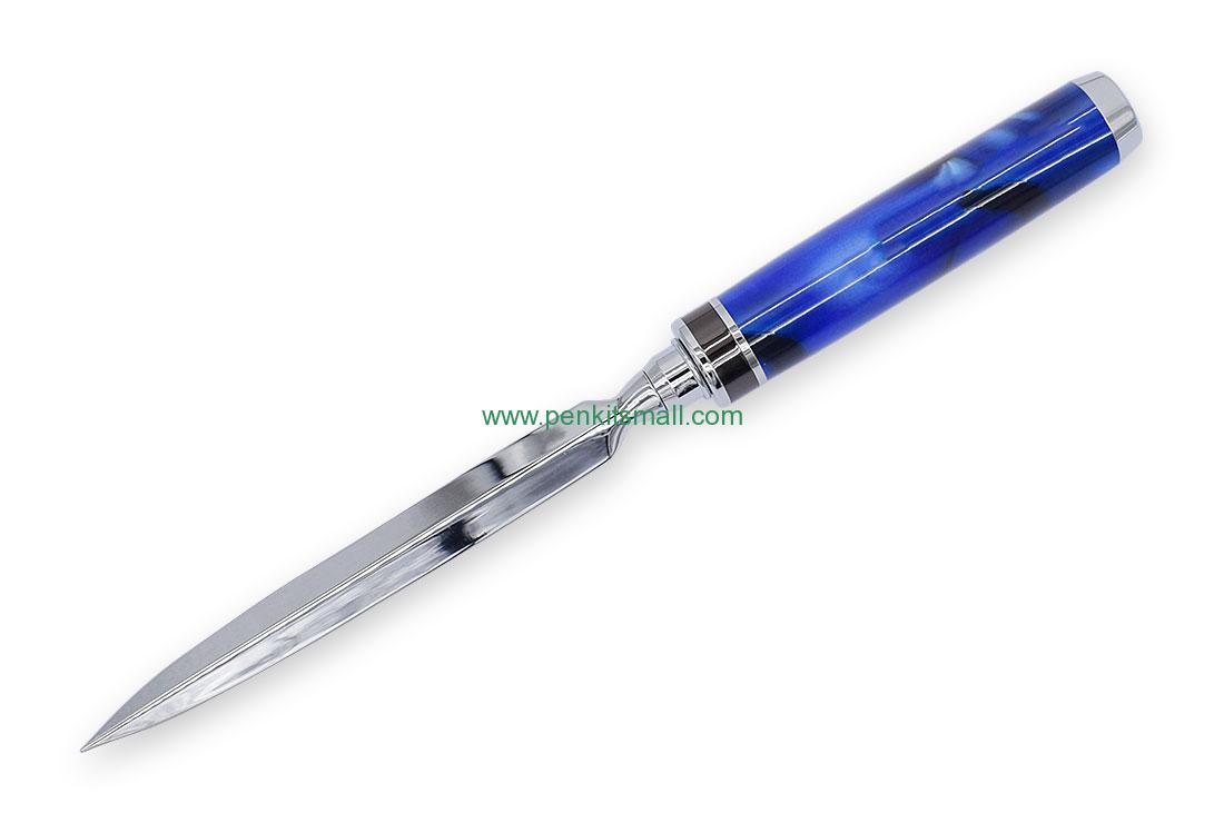 RZ-LO802#-CGMChrome+ Gun metal letter opener kits