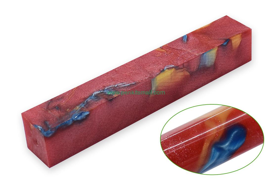 RZ-PRN023-BL023 Pearl Resin pen blank