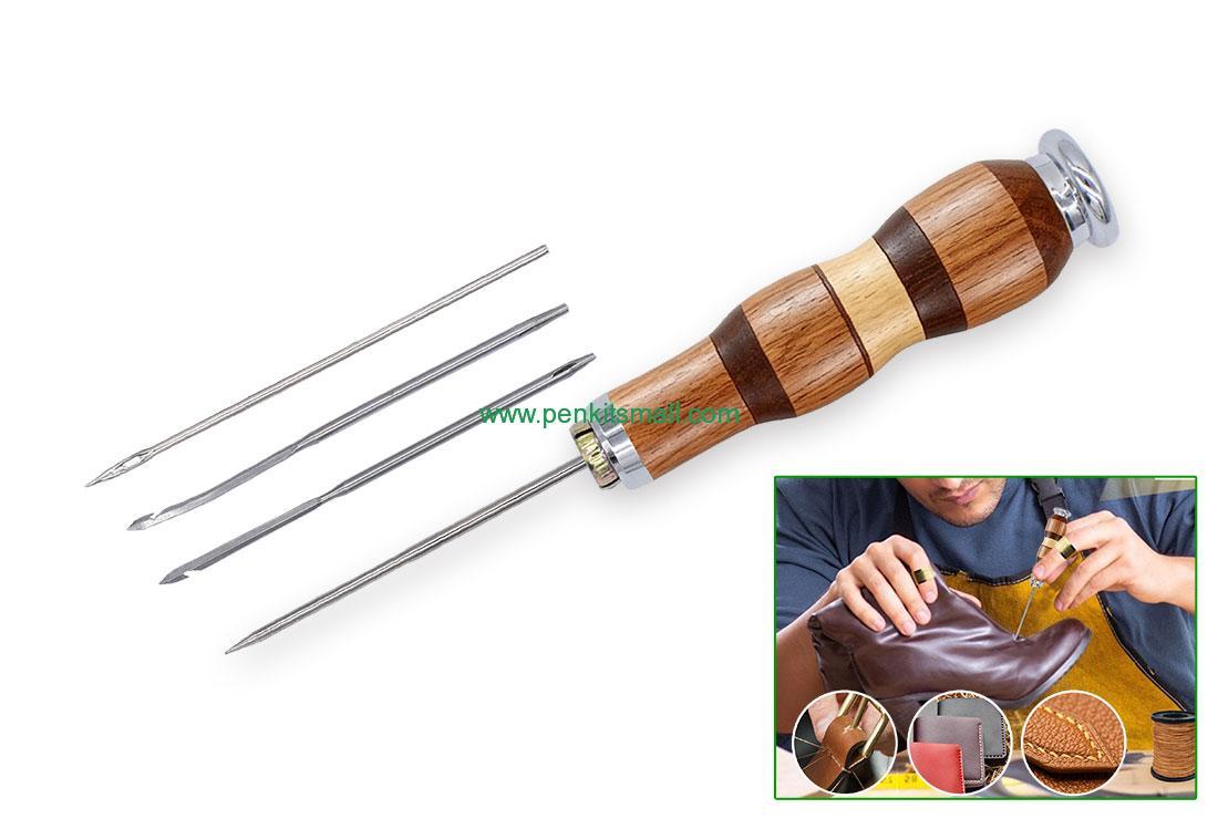 RZ-PK820#-CHRChrome 4 in 1 Leather Stitching Awl kits